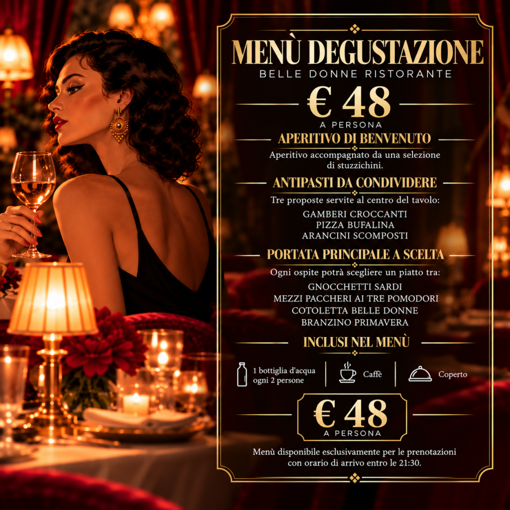Degustazione – Belle Donne Ristorante